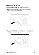 Preview for 15 page of Asus CRW-1610A User Manual