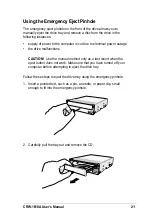 Preview for 21 page of Asus CRW-1610A User Manual