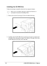 Preview for 18 page of Asus CRW-5224A User Manual