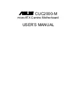 Asus CUC2000-M User Manual preview