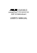 Asus CUV4X-C PC133 User Manual preview