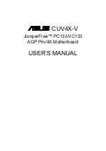 Preview for 1 page of Asus CUV4X-V User Manual