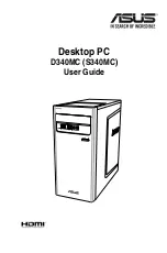 Asus D340MC User Manual preview