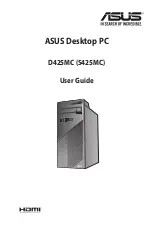 Asus D425MC User Manual предпросмотр