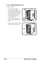 Предварительный просмотр 40 страницы Asus Desktop PC T2-AE1 User Manual