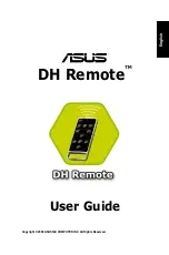 Preview for 1 page of Asus DH Remote User Manual