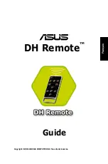 Preview for 9 page of Asus DH Remote User Manual