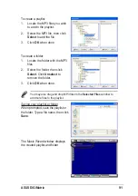 Preview for 91 page of Asus DiGiMatrix AB-V10 User Manual