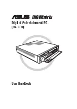 Asus DiGiMatrix AB-V100 User Handbook Manual preview