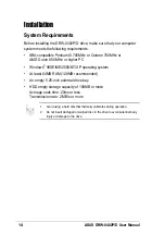 Preview for 14 page of Asus DRW-0402P/D User Manual