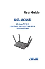 Preview for 1 page of Asus DSL-AC55U User Manual