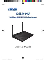 Asus DSL-N14U Quick Start Manual preview
