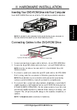 Предварительный просмотр 9 страницы Asus DVD E616 - DVD-ROM Drive - IDE User Manual