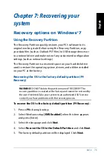 Preview for 75 page of Asus E13176 User Manual