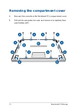 Предварительный просмотр 72 страницы Asus E13480 Manual