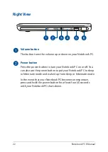 Предварительный просмотр 22 страницы Asus E17305 Manual