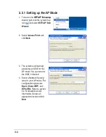 Preview for 21 page of Asus E3060 WiFi-AP Solo User Manual