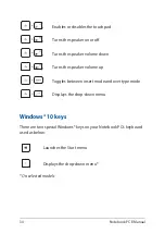 Preview for 34 page of Asus E406SA-BV028TS E-Manual