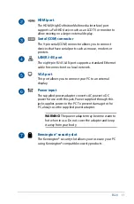 Preview for 11 page of Asus E420 User Manual