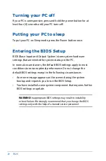 Preview for 20 page of Asus E420 User Manual