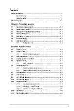 Preview for 3 page of Asus E500 G5 SFF User Manual