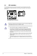 Preview for 22 page of Asus E500 G5 SFF User Manual