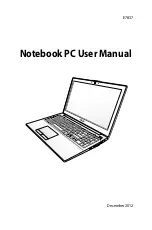 Asus E500C User Manual preview