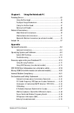 Preview for 3 page of Asus E500C User Manual