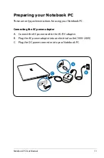 Preview for 11 page of Asus E500C User Manual