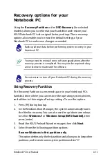 Preview for 73 page of Asus E500C User Manual