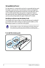 Preview for 32 page of Asus E55VA User Manual