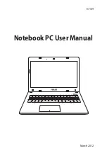 Preview for 1 page of Asus E7169 User Manual