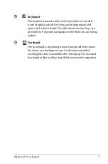 Preview for 17 page of Asus E7169 User Manual