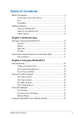 Preview for 3 page of Asus E7545 User Manual