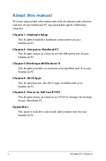 Preview for 6 page of Asus E7545 User Manual