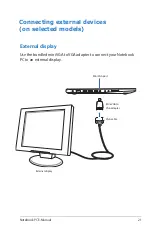 Preview for 21 page of Asus E7545 User Manual