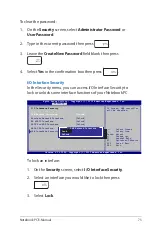 Preview for 73 page of Asus E7545 User Manual