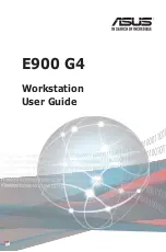 Preview for 1 page of Asus E900 G4 User Manual