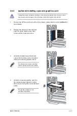 Предварительный просмотр 41 страницы Asus E900 G4 User Manual