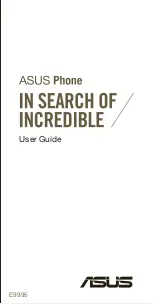 Preview for 1 page of Asus E9995 User Manual