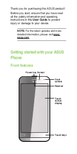 Preview for 3 page of Asus E9995 User Manual