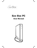 Предварительный просмотр 1 страницы Asus Eee Box User Manual