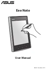 Asus Eee Note User Manual preview