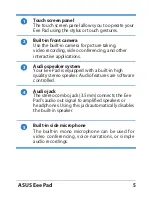 Preview for 5 page of Asus Eee Pad ME370T User Manual