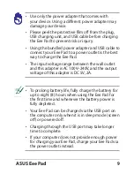 Preview for 9 page of Asus Eee Pad ME370T User Manual