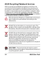 Preview for 14 page of Asus Eee Pad ME370T User Manual