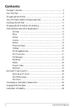 Preview for 2 page of Asus Eee Pad Slider 16GB User Manual