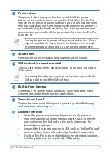 Preview for 5 page of Asus Eee Pad Slider 16GB User Manual