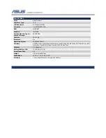 Preview for 2 page of Asus Eee PC 1001PX Specifications