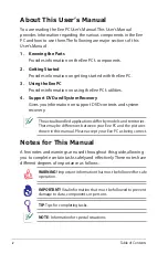 Preview for 4 page of Asus Eee PC 1003HAG User Manual